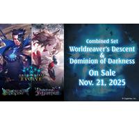 Shadowverse: Evolve - Combined Set - Worldreaver's Descent & Descent of Darkness Booster Pack