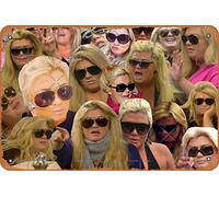 SHADY BABY - GEMMA COLLINS Photographic Print Metal Tin Sign Vintage 8x12 Inch