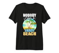 Shady Beaches Shirt Women No One Likes A Shady Beach Ocean Premium T-Shirt