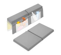 Shaersu Bath Kneeler and Elbow Rest Pad Set | Tub Kneeling Pad for Bathing Baby | Comfortable Support Non-Slip Foam Cushion Rests for Shower Home Prayer Exercise Work Gardening