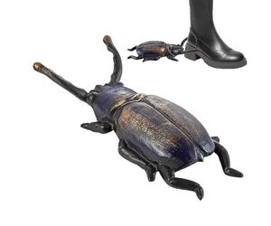 Shaersu Boot Remover Helper, Heavy Duty Beetles Bootjack, Cast Iron Boot Jack, For Cowboy, Riding & Outdoor Footwear Shoe Remover For Farmers, Elderly