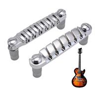 Shaersu Bridge Tailpiece for Electric Guitar | Quick Change Electric Guitar Bridge Tailpiece | Alloy Musical Accessories for Concerts, Recording Scenes, School Events, Live Performances
