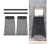 Shaersu Dryer Lint Catcher Disassemblable | Lint Vent Trap Outside | Bag Washable Reusable Catcher for Garage Backyard Basement Garden Laundry Yard Utility Apartment Home Outdoor