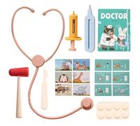 Shaersu Game Doctor Case - Doctor Role Play for Children, Hospital Stethoscope, Children's Costume Accessory for Girls, Students