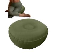 Shaersu Meditation Cushion, Inflatable Yoga Balance Meditation Cushion, Foldable Bolster for Relaxation, Yoga, Pilates, Prayer for Adults, Indoor and Outdoor Use
