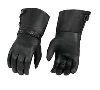 Shaf International Men's Long Gauntlet Glove (Black, Medium)