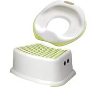 SHAFAH Potty Training Seat + Toddler Step Stool for Kids Potty Training Toddler Toilet Seat Attached To Regular Toilet Seat for Boys Girls Kids Bathroom