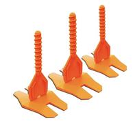 SHAFFER PRO - Self-leveling tile spacer 3 mm Kit - 100 cross braces - leveling system to screw for laying tiles tool tile joint floor self-leveling wedge