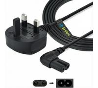 SHAFI Figure 8 Power Lead 5M - 2-Pin 90 Degree Angle IEC C7 Universal