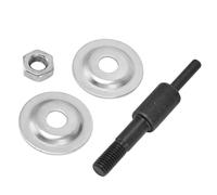 Shaft Arbor Adapter,Bench Grinder Extension Shaft,Shaft Threaded Shaft Backing Kit Shaft Arbor Extender with 2PCS Washer for Polisher,Sander,Polishing,Grinding,Buffing,Wheel Rotary