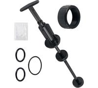 Shaft assemblies for various pool backwash valves and spa valves ensure efficient backwash and easy installation