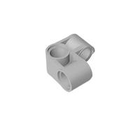 Shaft Bolt Connection Technic Pin Connector Perpendicular 2x2 Bent 44809 6008527 4211880 GDS-993 50PCS Compatible with Lego Classic Bulk Toy MOC Color:Light Bluish Gray