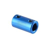 Shaft Coupler Connector,1pc Blue Stepper Motor Coupling D14 L25 Bore 6x6mm 6.35x8mm 8x10mm Flexible 3D Printer Screw Shaft Coupler Aluminum Alloy Connect Joint(6x10mm)
