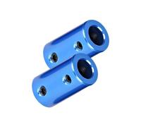 Shaft Coupler Connector,2pcs D14 L25 Rigid Coupling Flexible Aluminum Alloy Shaft Coupling 3D Printer Shaft Coupling Wear Resistant Connect Joint(6x8mm)