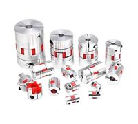 Shaft Coupler Flexible Plum Coupling CNC Stepper Motor Jaw Spider for 3D Printer D25 L30 4mm 5mm 6mm 6.35mm 8mm 9mm 10mm 12mm(6x6.35)