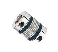 Shaft Coupling LB B D65L82 Bellows Flexible Motor Coupler Aluminium High Elasticity Universal Joint 3D Printer Cardan(LB-B-D65L82-12X20)