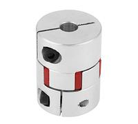 Shaft Coupling Plum Coupling Flexible Coupler, Jaw Shaft Coupling Spider Flexible Coupler Flexible Coupler Shaft OD30mm X L40mm Flexible Spider Plum Shaft Coupler Aluminum