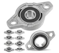 Shaft Mounted Block Housing 8mm 10mm 12mm 15mm Pillow Block Bearing Thrust Bearing ZINC Alloy KFL08 KFL10 KFL12 KFL15(KFL005 25MM)