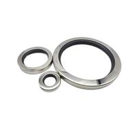 Shaft Oil Seal with O Ring | OD 16/17/18mm ID 28/30/32/35/40mm Thickness 6/7/8/10mm(Csl 1pcs,18x30x8mm)