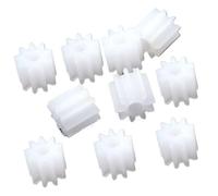 shaft pinion 10pcs 0.5M 12T Plastic Motor Gear 2mm 2.5mm 3mm Bore 0.5 Module 12 Teeth Cylindrical Gear 122A 123A 122.5A Spur Gear motor transmission(2mm)