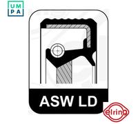 ELRING B17.540 Shaft Seal, automatic transmission flange