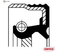 Crankshaft Shaft Seal 120mm Inner ⌀ Fits Mercedes-Benz Vito / Mixto CORTECO