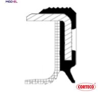 Crankshaft Shaft Seal Front 90mm Inner Diameter Fits DAF CORTECO 82031582
