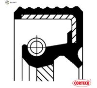 Crankshaft Shaft Seal Fits BMW 1 Series 2 Series 3 Series X1 X3 CORTECO 82036307