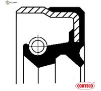 SHAFT SEAL DIFFERENTIAL 01020465B FOR MERCEDES-BENZ MAN OM541.920/940 11.9L 8cyl