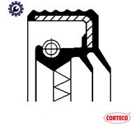 Corteco Radial Oil Seal 12016928B – Shaft Seal for Differential & Wheel Hub, fits Audi/Seat/Skoda/VW