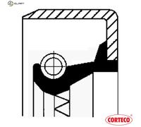 SHAFT SEAL DIFFERENTIAL FOR VOLVO FM7/FL12/FM10/FM9 D7C250 7.3L D12A380 12.1L