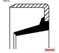 Corteco 01020437B Shaft Seal, manual transmission