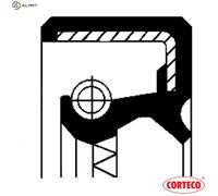 Corteco Shaft Seal Power Take-Off 12012713B for IVECO MAN M90 F2000 L2000 13.8L