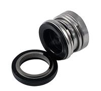 Shaft Seal Replacement, 1pcs Mechanical Shaft Seal 12-45mm Ceramic Carbon Water Pump with Stainless Steel Spring(15mm)