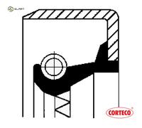 Shaft Seal, wheel hub CORTECO 07013389B for MIDLINER 5.5 1983-1989