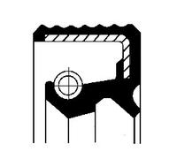 Wheel Hub Shaft Seal 90mm Inner Diameter 13mm Height Fits DAF CORTECO 82000548