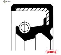Shaft Seal, wheel hub CORTECO 12000556B for MAN M90 6.9 1992-1996