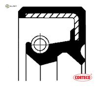 Shaft Seal, wheel hub for OPEL VAUXHALL CORTECO 12011155B