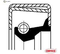 Corteco Shaft Seal Wheel Hub CO12011398B - Fits Mercedes-Benz & MAN OM 353.903/981 M90