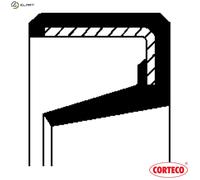 Wheel Hub Shaft Seal Front Rear Inner Outer Fits Land Rover CORTECO 82510034