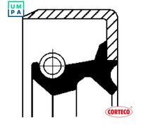 Shaft Seal, wheel hub for MAZDA CORTECO 19016499B