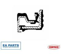Shaft Seal, wheel hub CORTECO 01025740B fits Front Axle