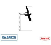 Shaft Seal, wheel hub for FORD CORTECO 07015468B