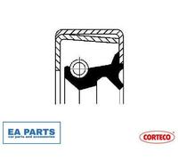 Shaft Seal, wheel hub for IVECO CORTECO 12011419B fits Front Axle, Rear Axle