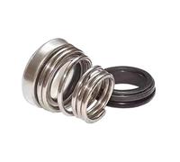 Shaft Sealing Ring 1pc 155 Series 10-40mm Shaft Seal Replacement for Swimming Pool Pump, Mechanical with Single Coil Spring(12mm)