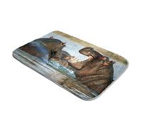 Shag Rug Ultra Soft Plush Rugs Faux Fur Rugs Hippopotamus Hippo