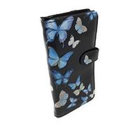 Shag Wear Butterfly Purse for Women Black Large Modern