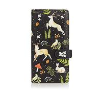 Shag Wear Women's & Girls' Large Purse, Animal Print, Faux Leather, Embroidered Design, Multiple Card Slots, Large Coin Compartment