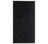 Beliani Shaggy Area Rug 80 X 150 Cm Black Demre
