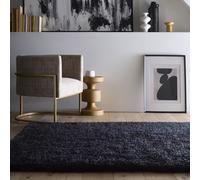 Origins Chicago Rug Black 110 x 160cm, Black